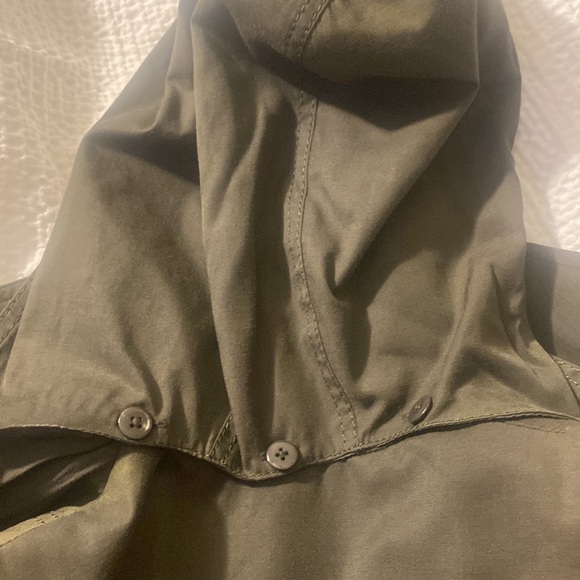 Vince Camuto Olive Green Trench Coat - Picture 6 of 6